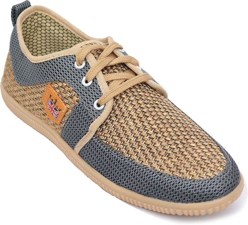 DESI JUTA Men s Jute Casual Shoes Sneakers For Men Buy DESI JUTA