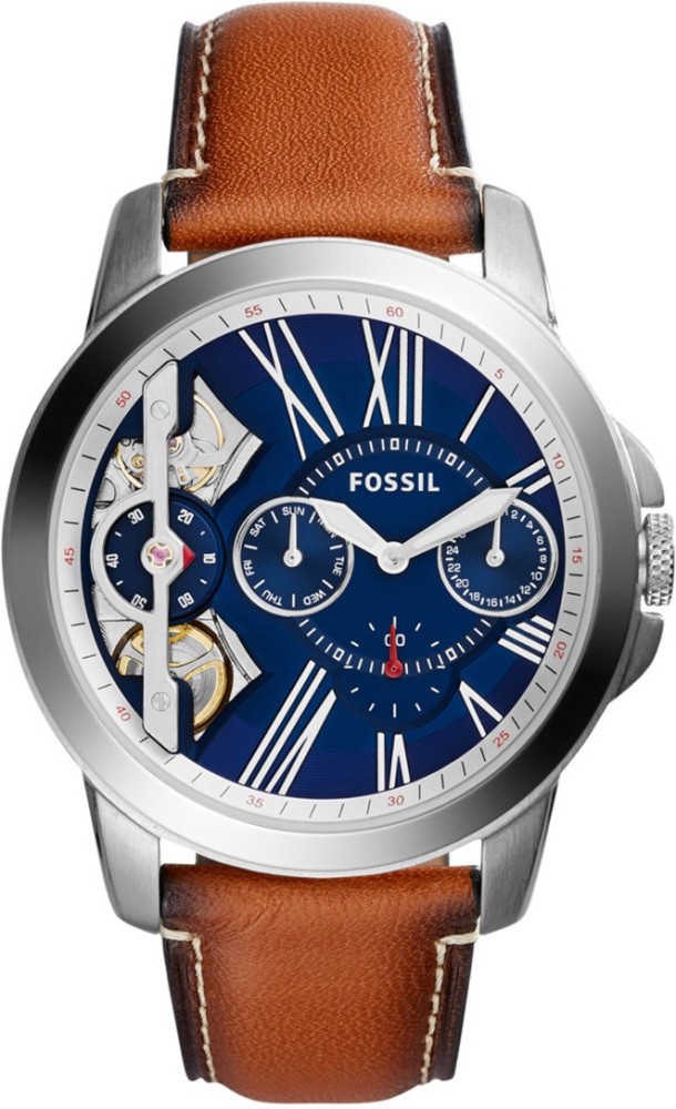 Reloj fossil best sale genuine leather