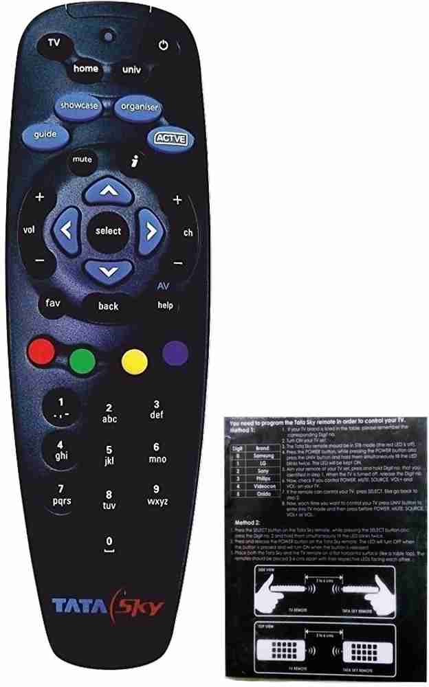 Tata sky new arrivals ka remote