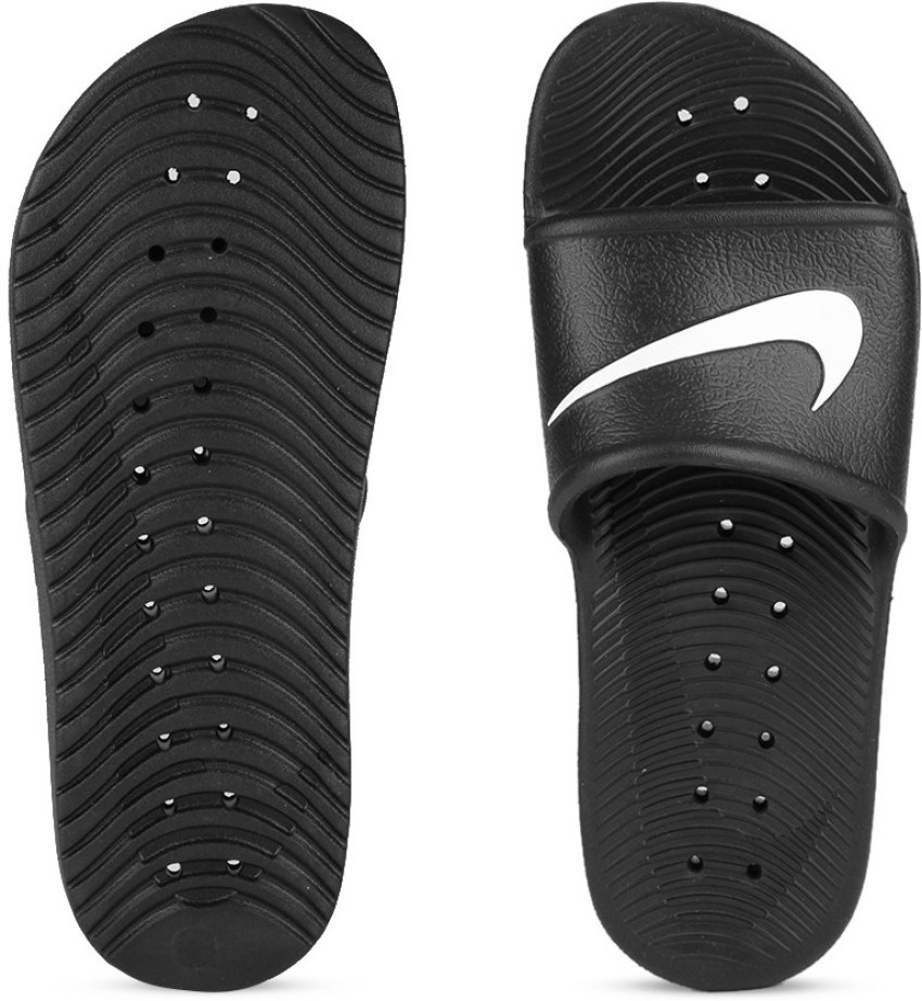 NIKE Men KAWA SHOWER Slides Buy BLACK WHITE Color NIKE Men KAWA SHOWER Slides Online at Best Price Shop Online for Footwears in India Flipkart