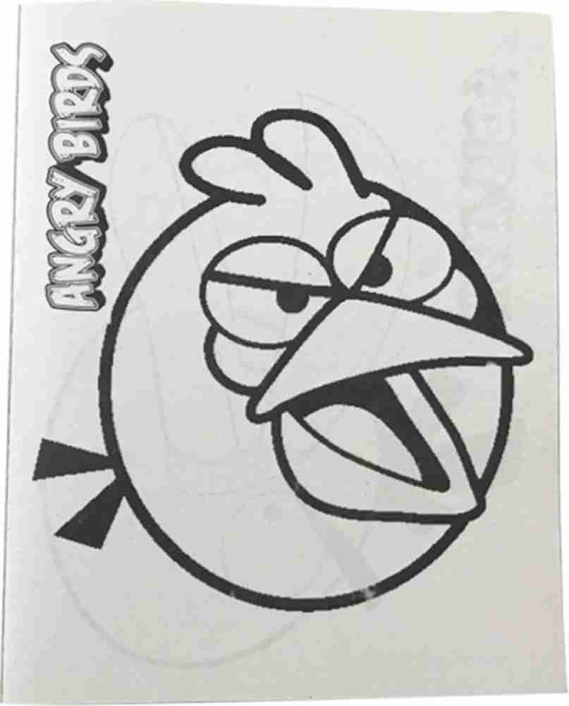 angry bird drawing book