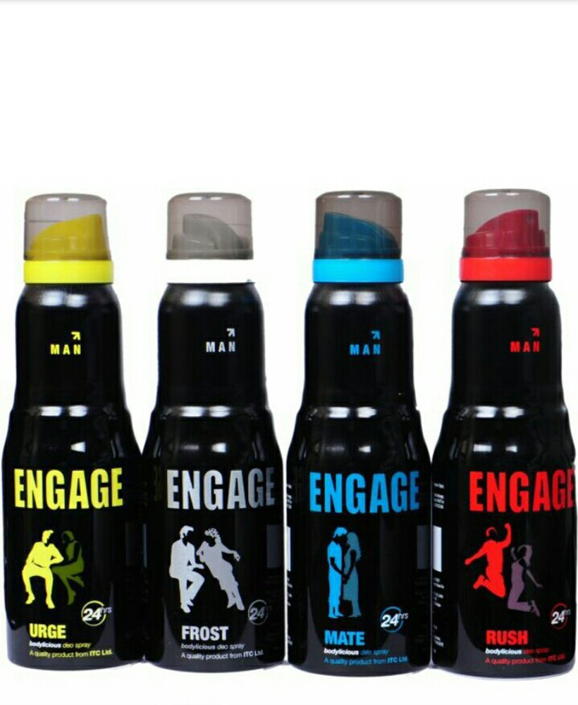 Engage Urge Rush Frost Mate Perfume Body Spray For Men