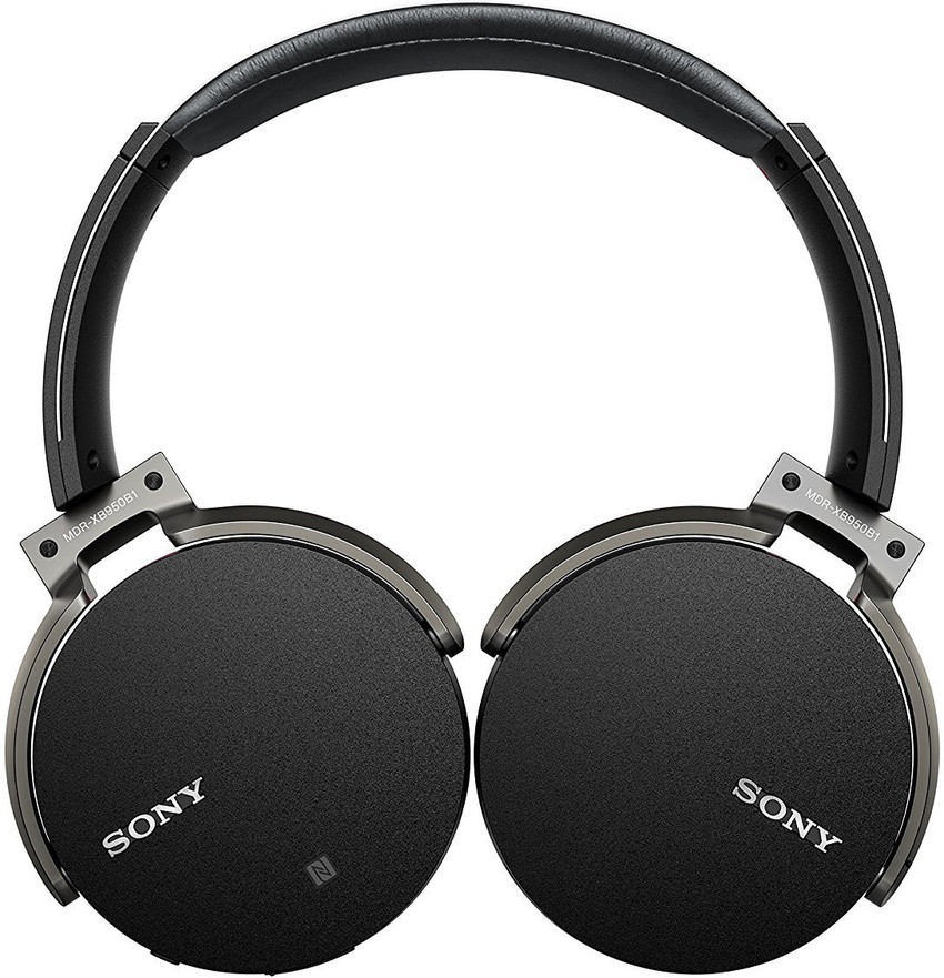 SONY MDR XB950B1 black Bluetooth without Mic Headset Price in