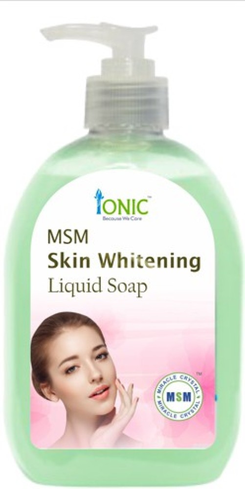 IONIC MSM Skin Whitening Liquid Soap Buy IONIC MSM Skin Whitening