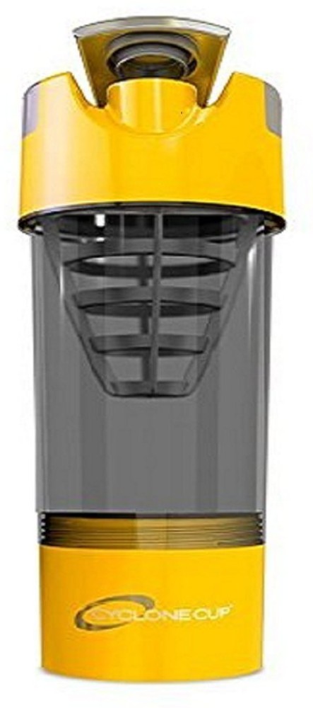 Cyclone shaker outlet bottle