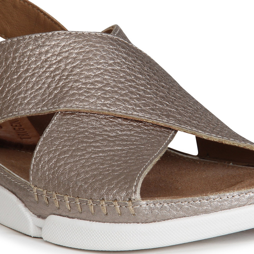 CLARKS Tri Alexia Gold Metallic Women Gold Flats Buy Gold