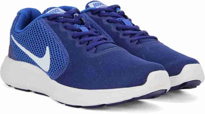 NIKE REVOLUTION 3 Running Shoes For Men - Buy DEEP ROYAL BLUE/WHITE-HYPER  COBALT Color NIKE REVOLUTION 3 Running Shoes For Men Online at Best Price -  Shop Online for Footwears in India