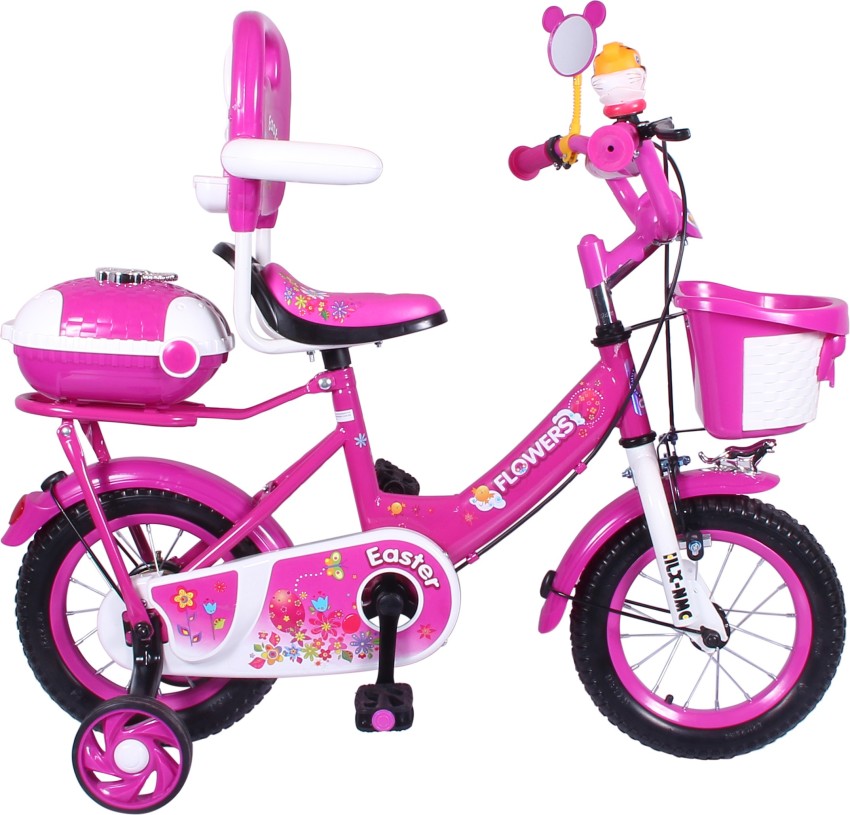 HLX NMC KIDS BICYCLE 12 BOWTIE PINK WHITE 12 T Recreation Cycle Price in India Buy HLX NMC KIDS BICYCLE 12 BOWTIE PINK WHITE 12 T Recreation Cycle online at Flipkart