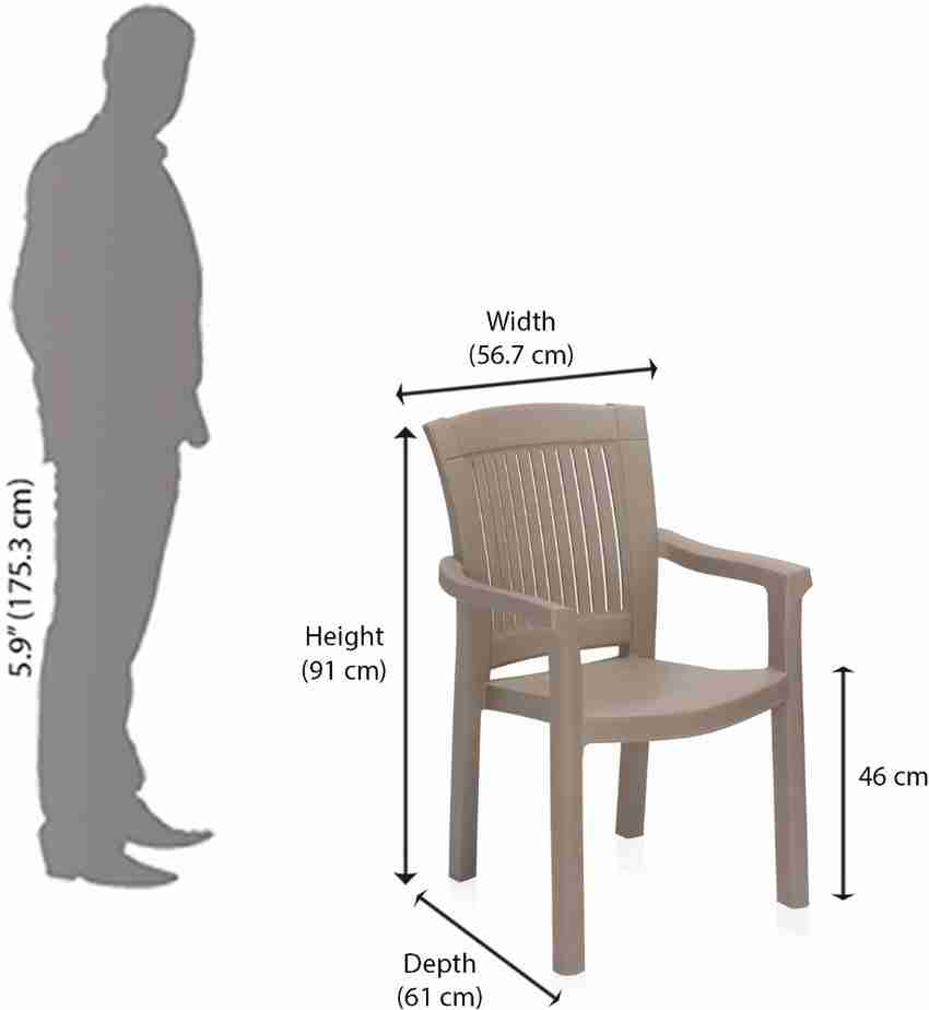 Nilkamal Umber Plastic Cafeteria Chair Price in India Buy