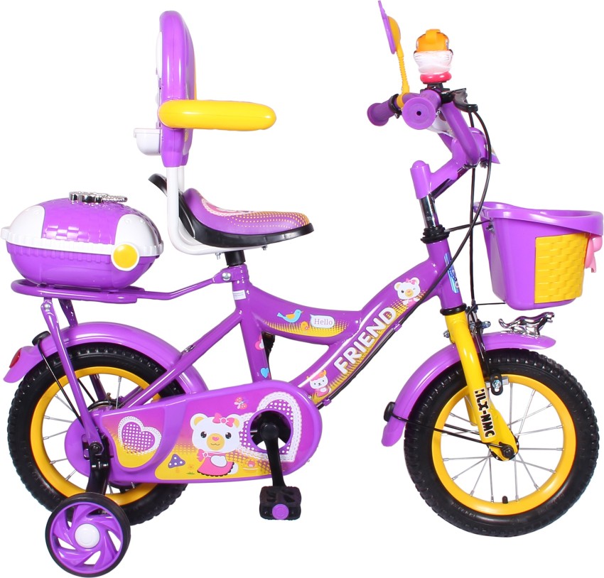 HLX NMC HLX NMC KIDS BICYCLE 12 BOWTIE PURPLE