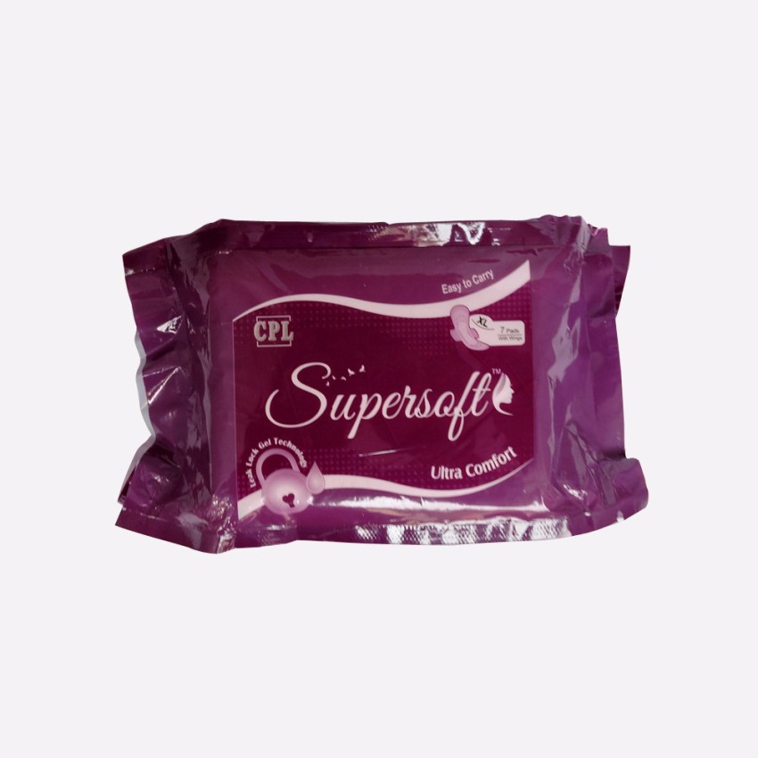 Supersoft Ultra Comfort (Long Lasting Leakage Protection) With Wings  Sanitary Pad, Buy Women Hygiene products online in India