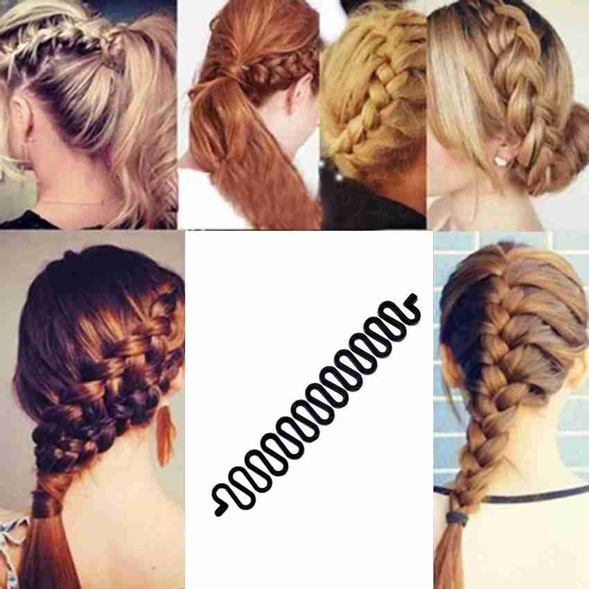 Kelley French Hair Braid Tool Magic Twist Styling Bun Maker Holder Clip Roller Hook Bun Price in India Buy Kelley French Hair Braid Tool Magic Twist Styling Bun Maker Holder Clip
