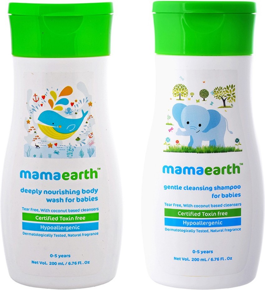 Mamaearth deeply nourishing body wash hot sale for babies