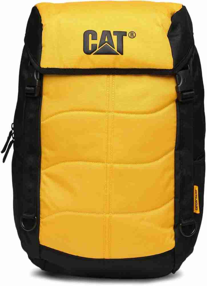 Black store yellow backpack