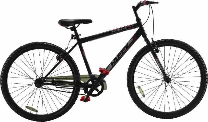 Huffy Granite Black 26 T Hybrid Cycle City Bike Price in India