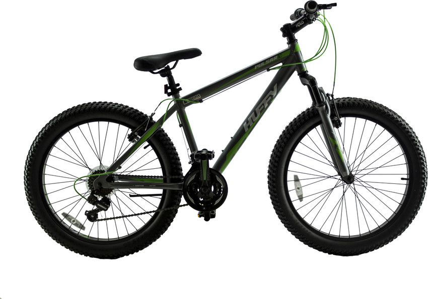 Huffy Pulsar 3.0 24 Inches 21 Speed Grey 24 T Mountain Hardtail