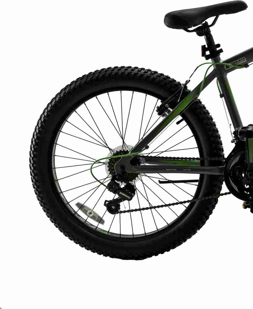 Huffy Pulsar 3.0 24 Inches 21 Speed Grey 24 T Mountain Hardtail