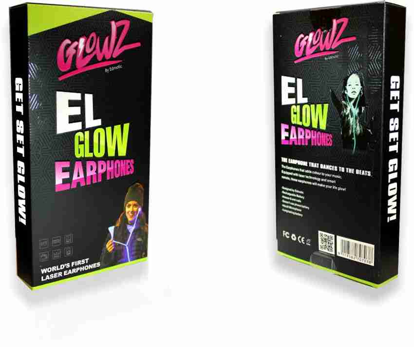 Glowing shop earphones flipkart