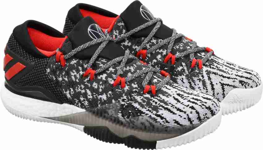 Adidas men's crazylight boost shop low 2016 shoes black