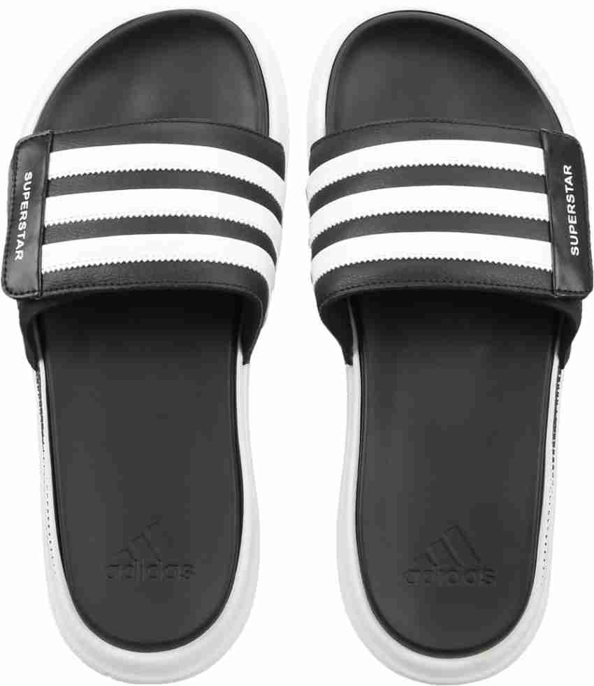 ADIDAS Men SUPERSTAR 4G Slides Buy CBLACK FTWWHT CBLACK Color ADIDAS Men SUPERSTAR 4G Slides Online at Best Price Shop Online for Footwears in India Flipkart