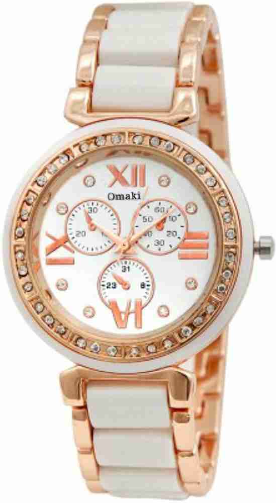 CREATOR Analog Watch For Men Women Buy CREATOR Analog Watch For Men Women Omaki White Designer Stones Printed Dial Online at Best Prices in India Flipkart