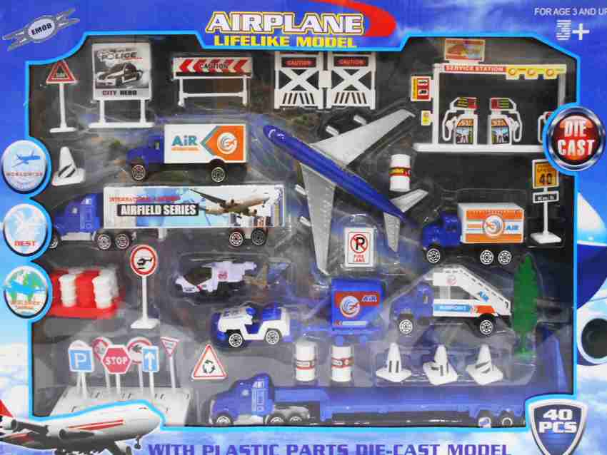 Fast lane online airport playset