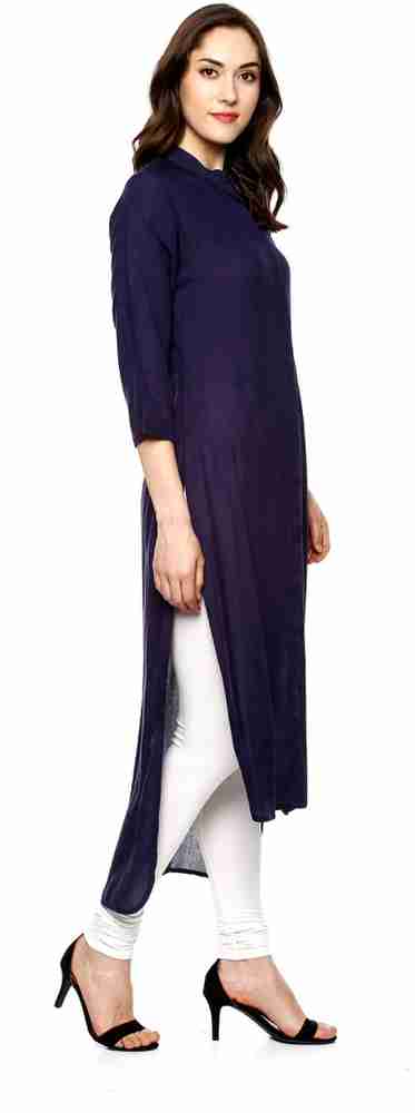 La Firangi Casual Solid Women Kurti Buy La Firangi Casual Solid Women Kurti Online at Best Prices in India Flipkart