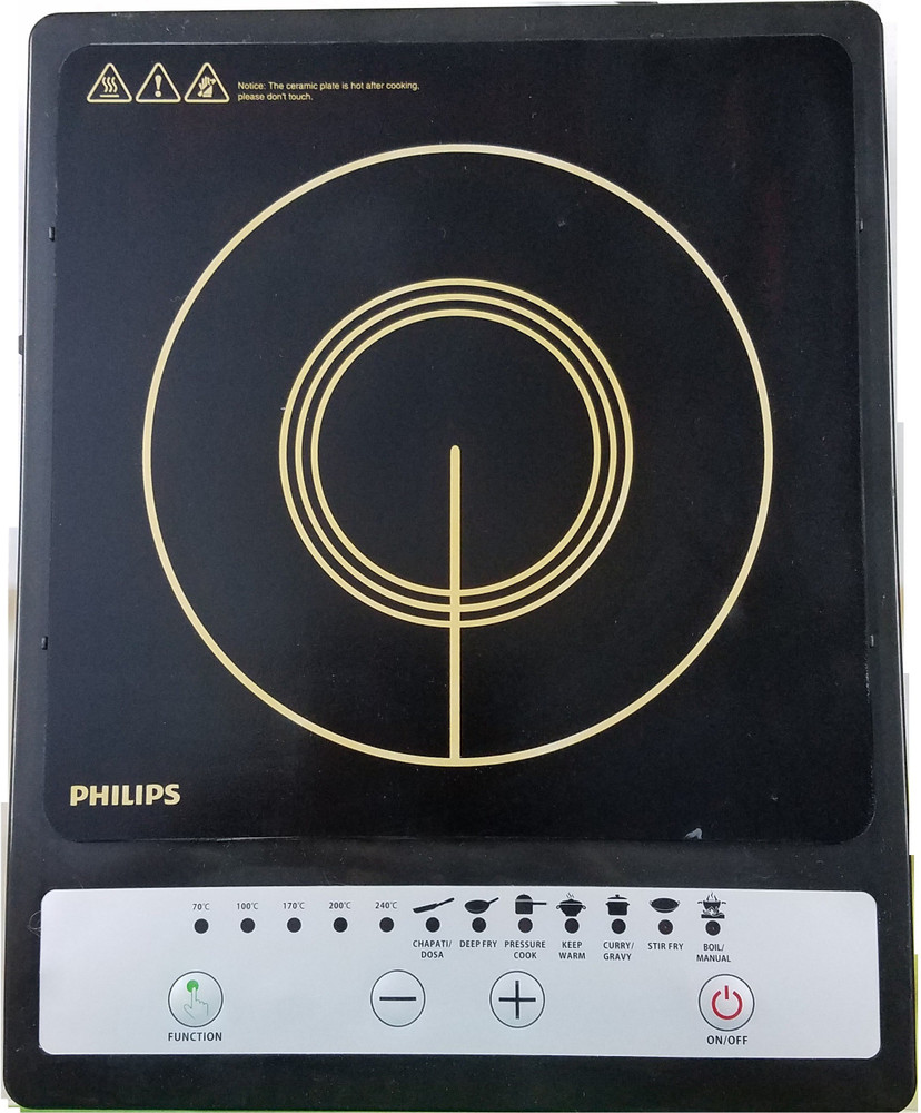 PHILIPS Daily Collection HD4920 1500-Watt Induction Cooktop - Buy PHILIPS  Daily Collection HD4920 1500-Watt Induction Cooktop Online at best price in  India : Flipkart.com