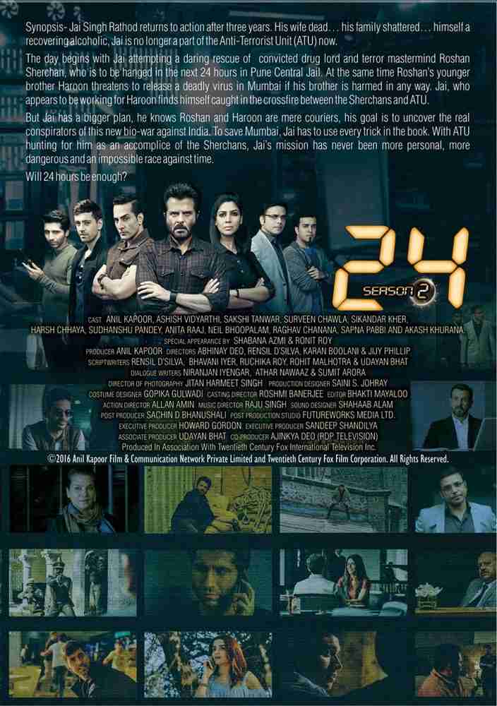 Anil kapoor serial 24 hotsell season 1 all episodes