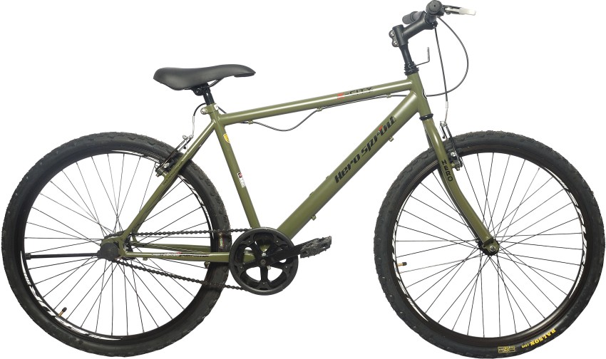 HERO X City 26 Inches Single Speed Green 26 T Hybrid Cycle City