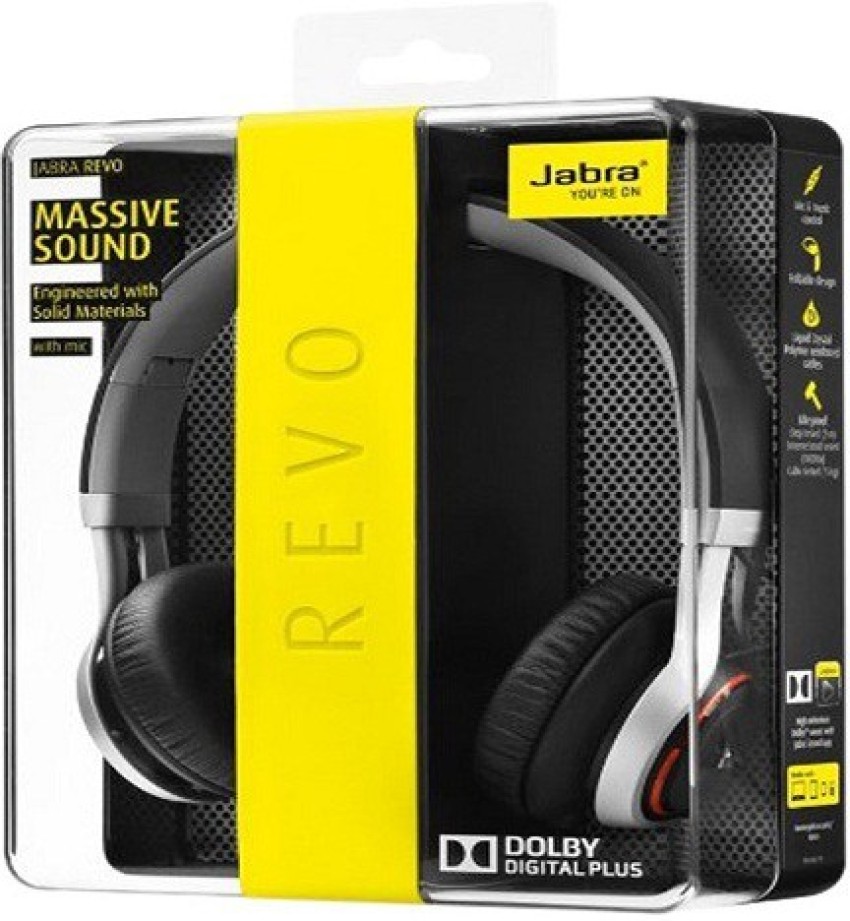 Jabra Revo Wired On The Ear Bluetooth Headset Price in India Buy