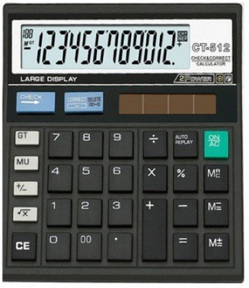 Flipkart cltizen CT 512 correct and check Basic Calculator Basic