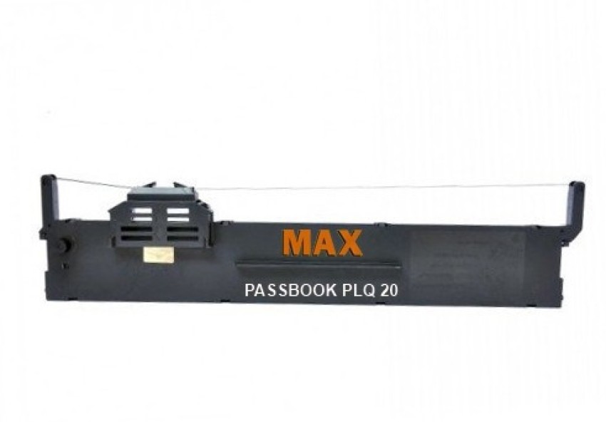 MAX Imperial PLQ 20 DMP Ribbon Cartridge for Passbook Dotmatrix