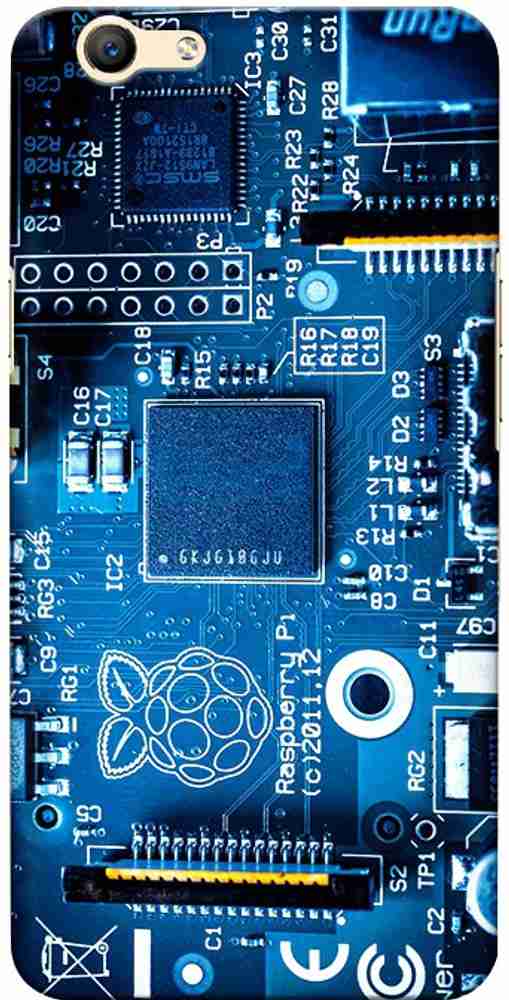 CRAZYINK Back Cover for OPPO F1s Motherboard Texture CRAZYINK