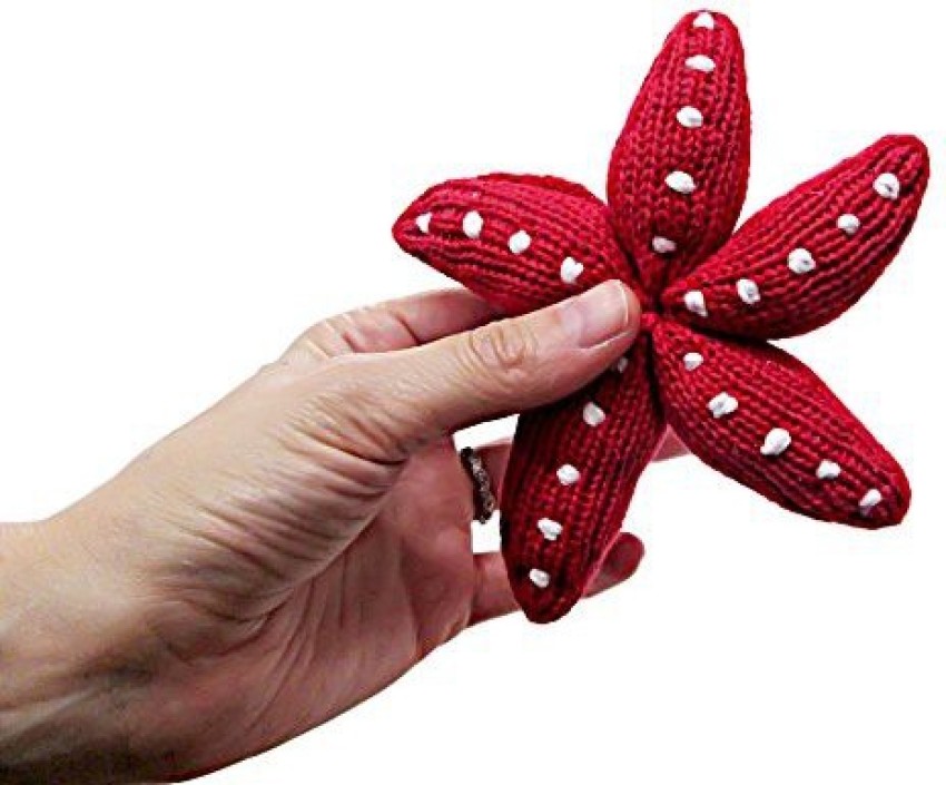 Estella Hand Knit Organic Starfish Rattle Baby Toy Rattle Price in