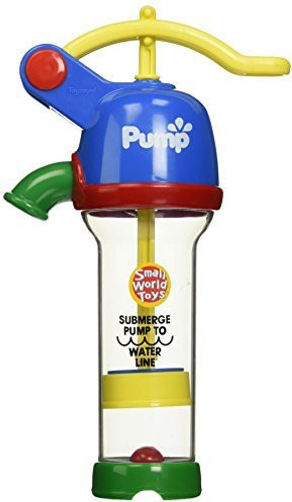 Small World Toys Water Sand Water Pump Colors Vary Bath Toy