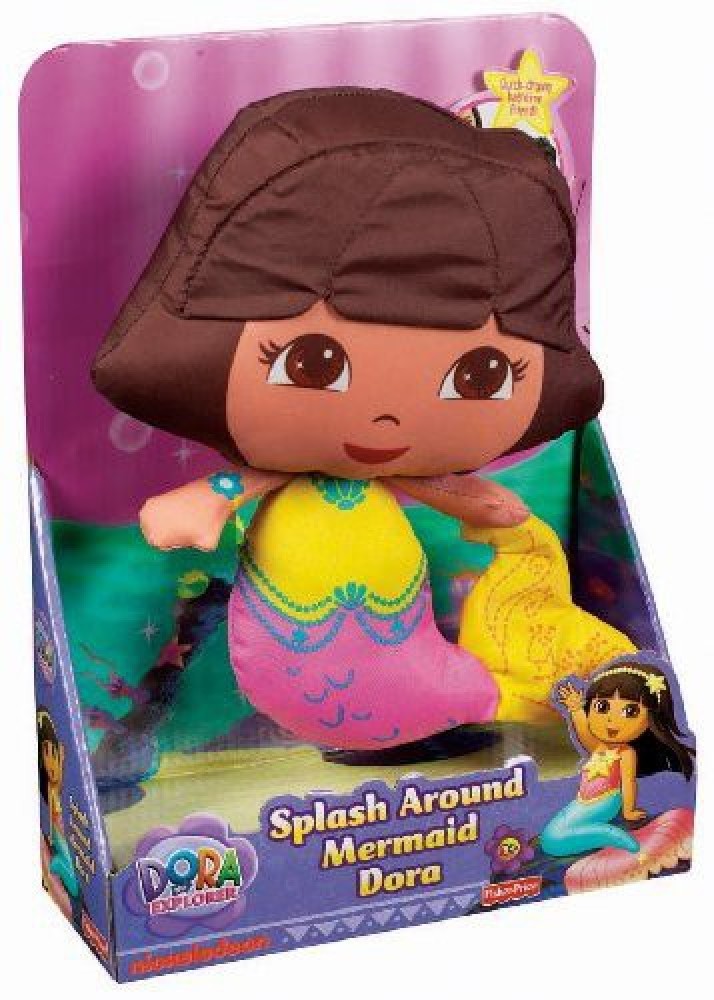 Dora the Explorer Fisher-Price Splash Around Mermaid Dora Bath Toy