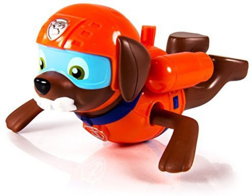 Paw patrol zuma bath shop toy