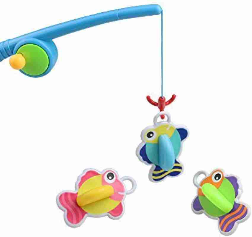 Yixin Bath Fishing Toy With Floating Fish Enjoy Bathing Fun Time Great Gift  For Boys Girls For 3 Years Old Early Edu Bath Toy - Bath Fishing Toy With  Floating Fish Enjoy