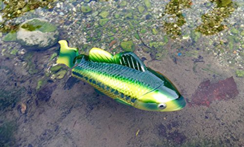Rittle Large Mouth Bass Realistic Swimming Fish Water Pool And