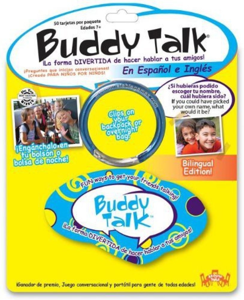 Around The Table Games Buddy Talk Bilingual (Spanish/English) - Buddy Talk  Bilingual (Spanish/English) . shop for Around The Table Games products in  India. | Flipkart.com