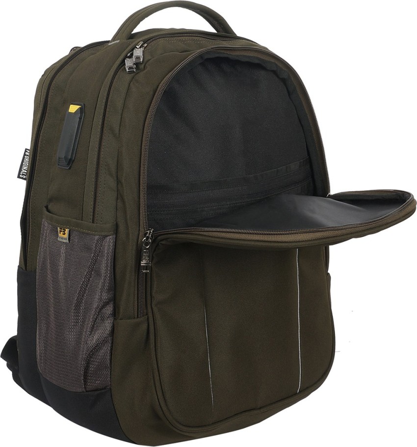 FB FASHION 15.6 inch Laptop Backpack Dark Green Price in India Flipkart