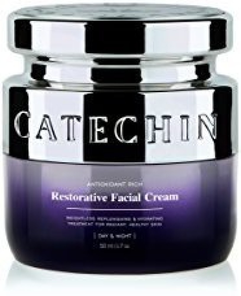Skin rejuvenation catechins