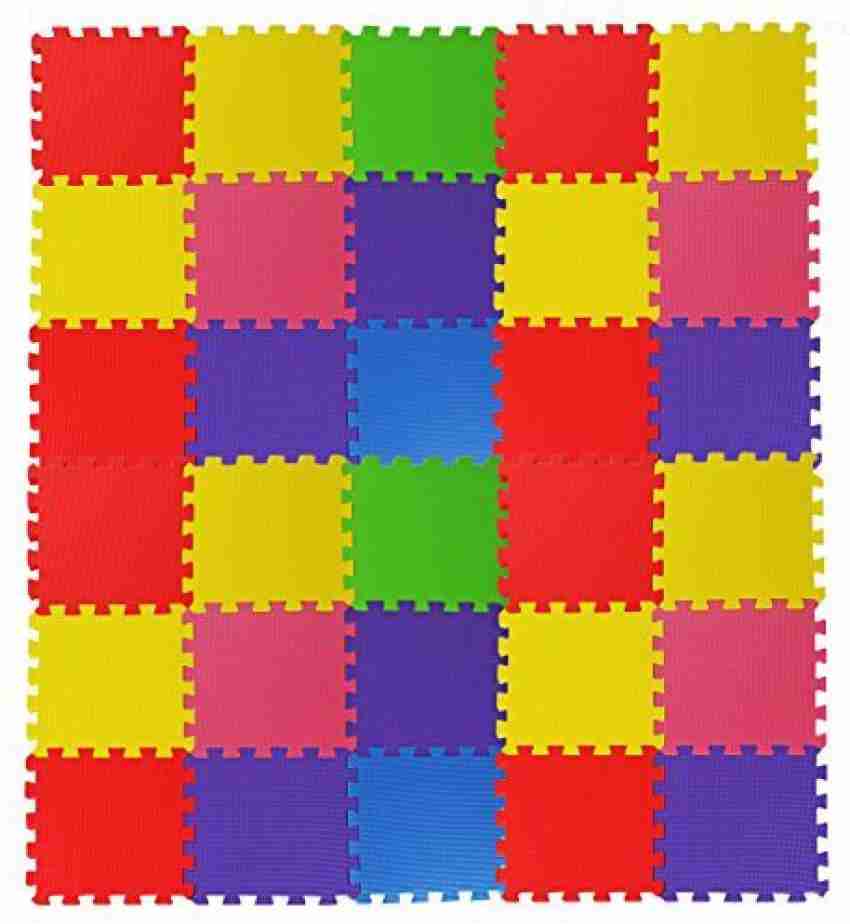 Angels 20 XLarge Foam Mats Toy ideal Gift, Colorful Tiles Multi Use, Create  & Build A Safe PLay Area Interlocking Puzzle eva Non-Toxic Floor for