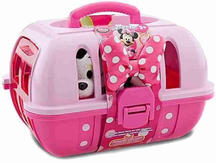DISNEY Store Minnie Mouse Vet Care Set with 7 Figaro Plush