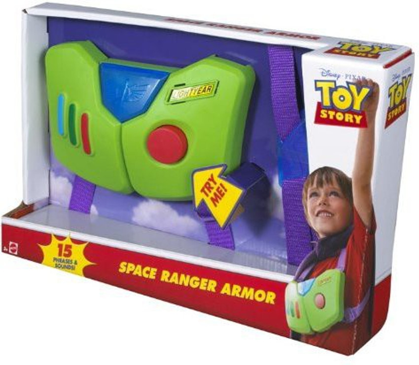 MATTEL Toy Story Buzz Lightyear Armor Role Play Set Toy Story