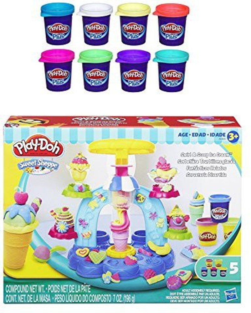 Play doh swirl and scoop store ice cream