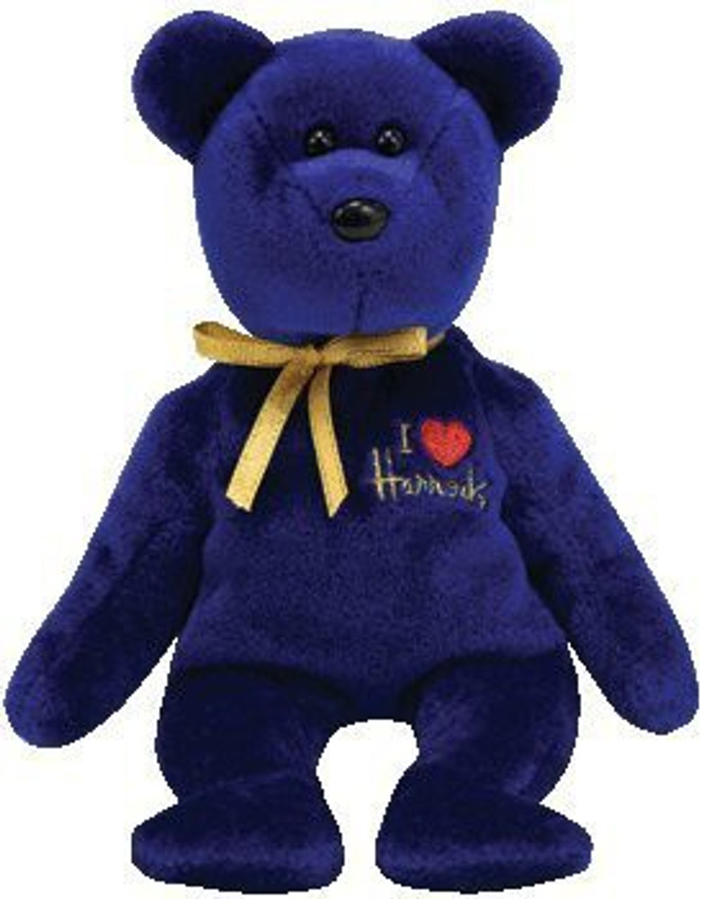 BabyCentre Ty Beanie Baby Omnia The Bear Harrods Uk Exclusive 4.1 inch Ty Beanie Baby Omnia The Bear Harrods Uk Exclusive Buy Teddy Bear toys in India
