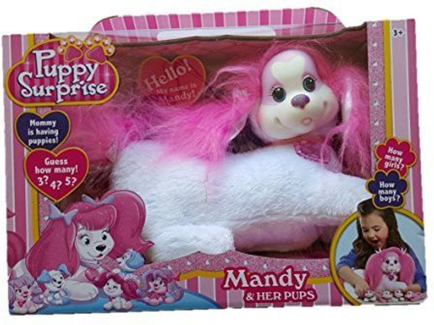 Just Play Puppy Surprise Mandy Her Pups 7.2 inch Puppy
