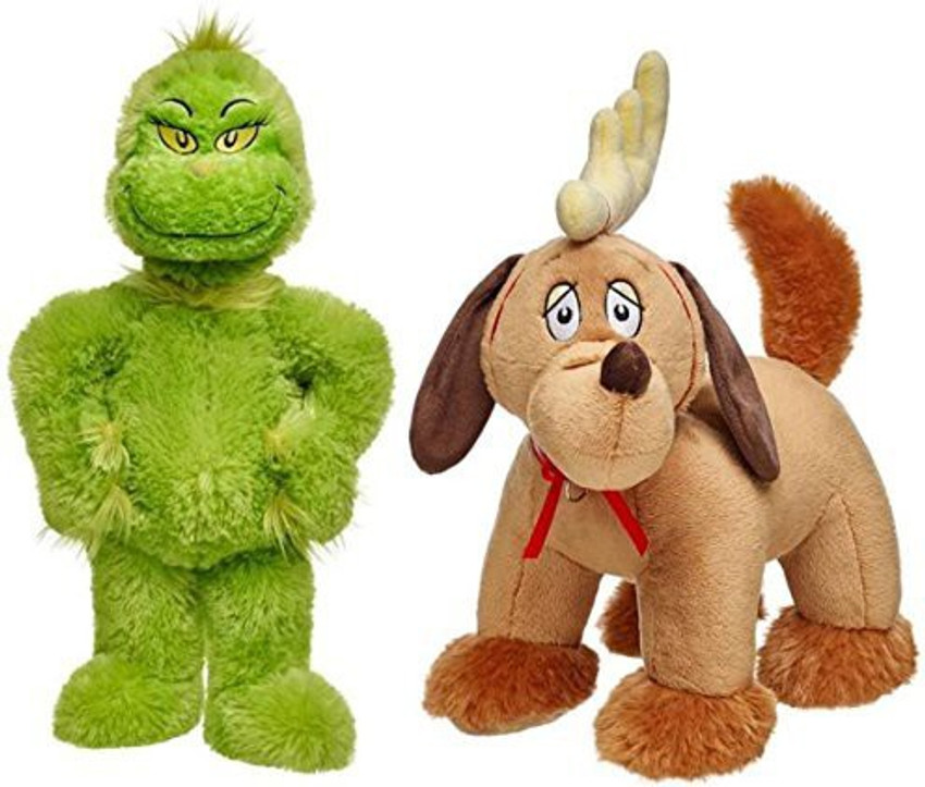 Build A Bear Workshop Dr. Seuss Grinch And Max The Dog Plush